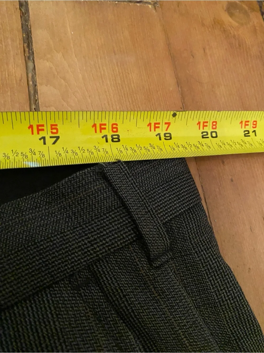 Men's Double-Breasted Charcoal Suit - 44S 38 waist Jacket & Pants